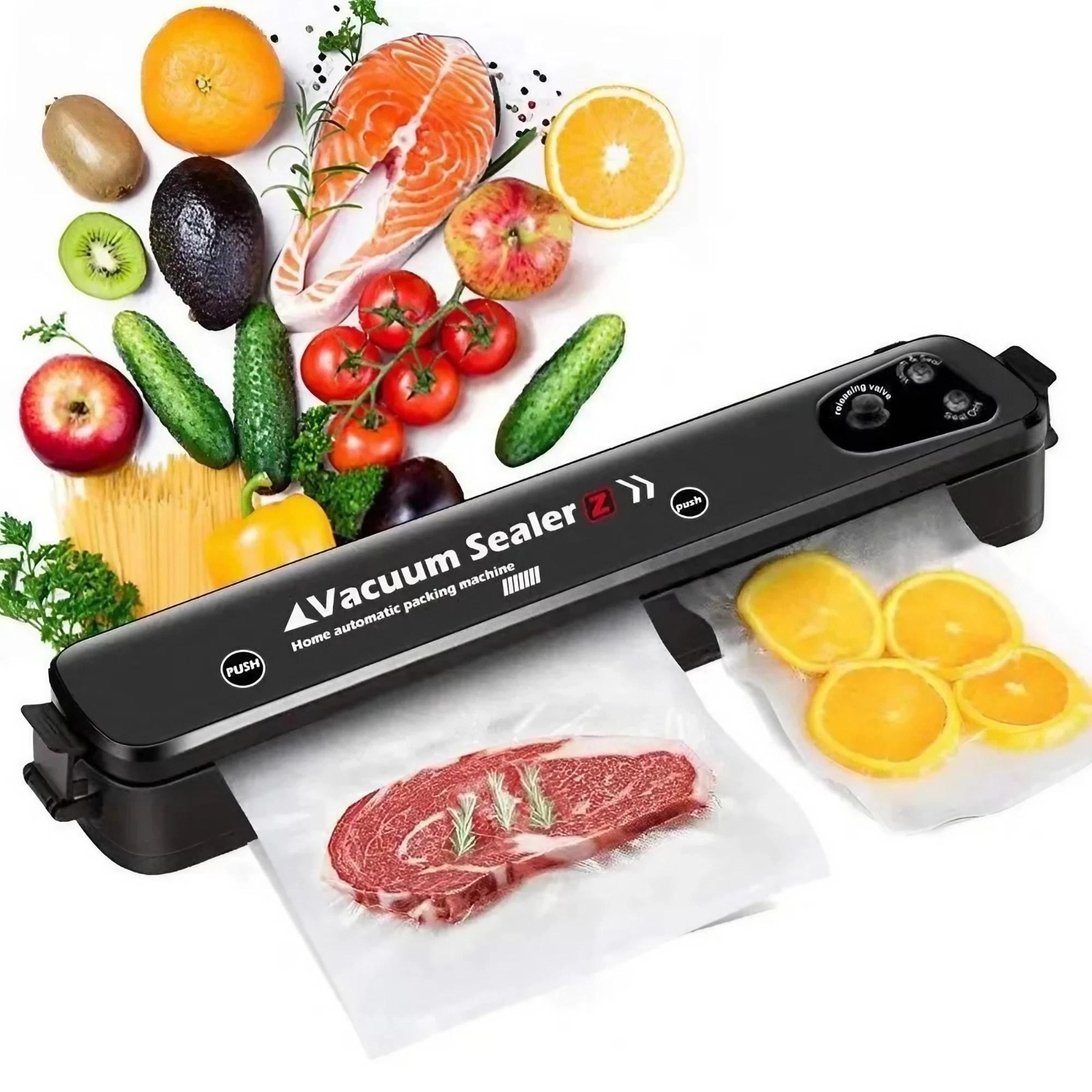 Kitchen Gadgets Men - Automatic Vacuum Sealer Machine Portable Food