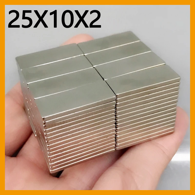 Kitchen Gadgets Under $25 - 5-200pcs 25x10x2mm Magnet Block Square Fridge