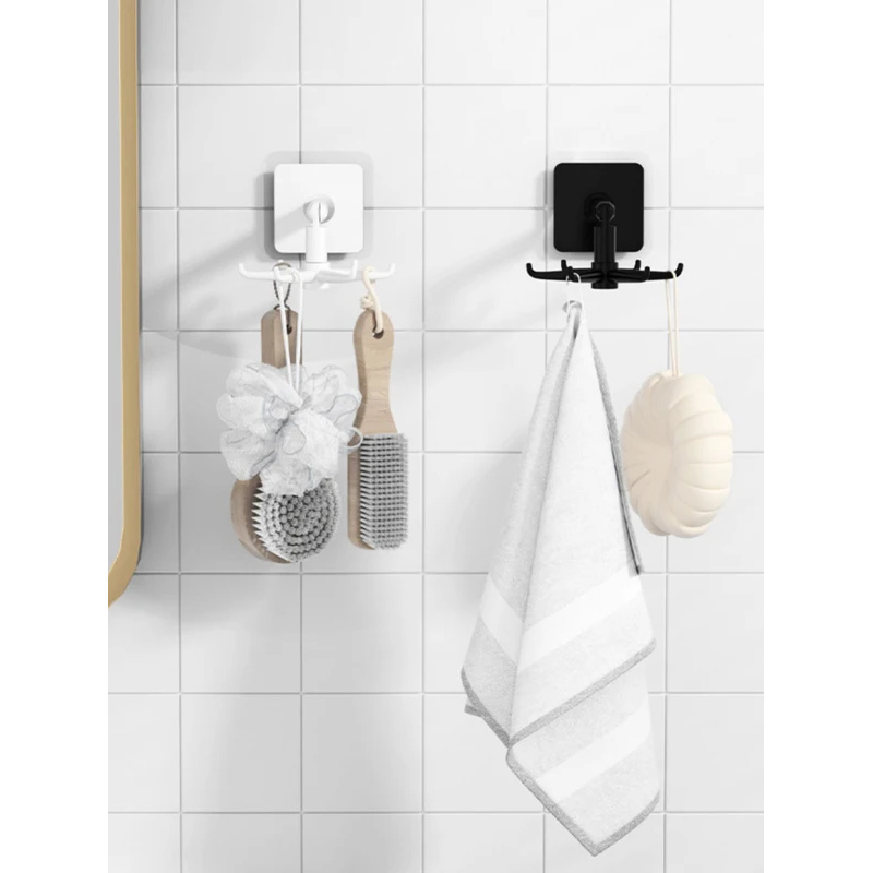 Kitchen Gadgets Cabinet - 5/10pcs Kitchen Hooks Rotating Storage Rack