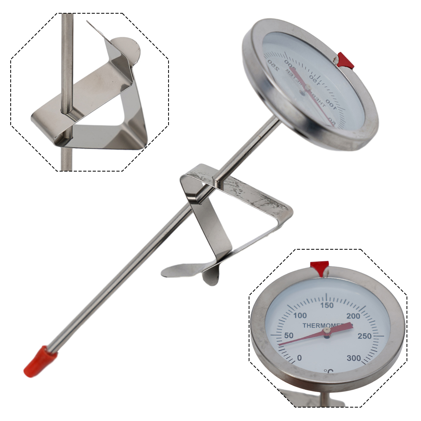 Kitchen Gadgets And Appliances - Stainless Steel Probe Thermometer Kitchen Tools