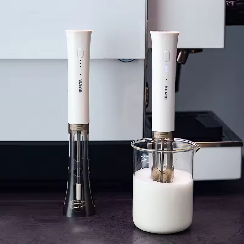 Milk Frother - Electric Milk Frother Handheld USB Rechargeable