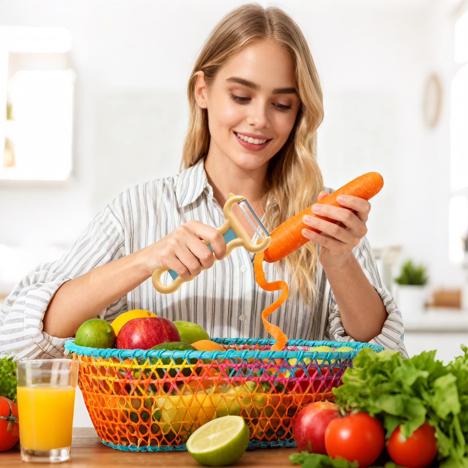 Veggie Peeler Handheld Kitchen - Kitchen Gadgets Men 评论和价格