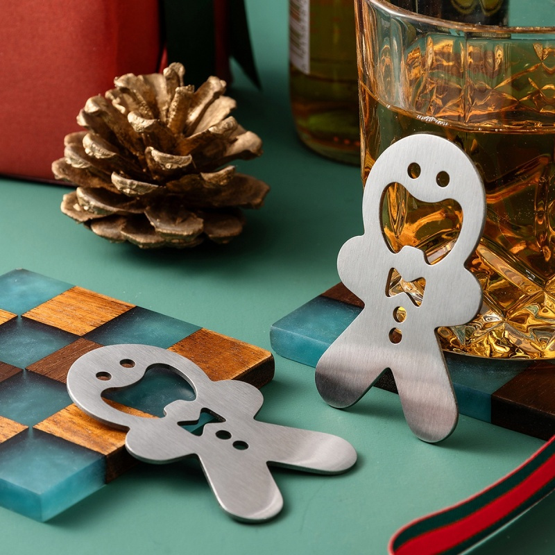 Gingerbread Man Bottle Opener  - Kitchen Gadgets Men 评论和价格