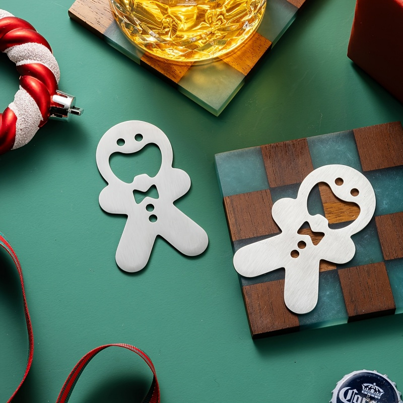 Gingerbread Man Bottle Opener  - Kitchen Gadgets Men 评论和价格