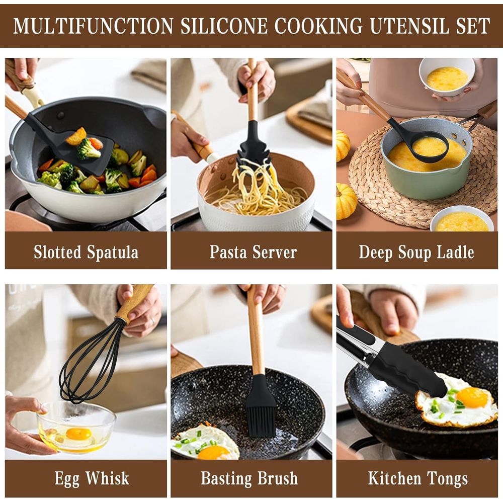 Kitchen Utensils Set - 34PCS S - Kitchen Gadgets And Utensils 评论和价格