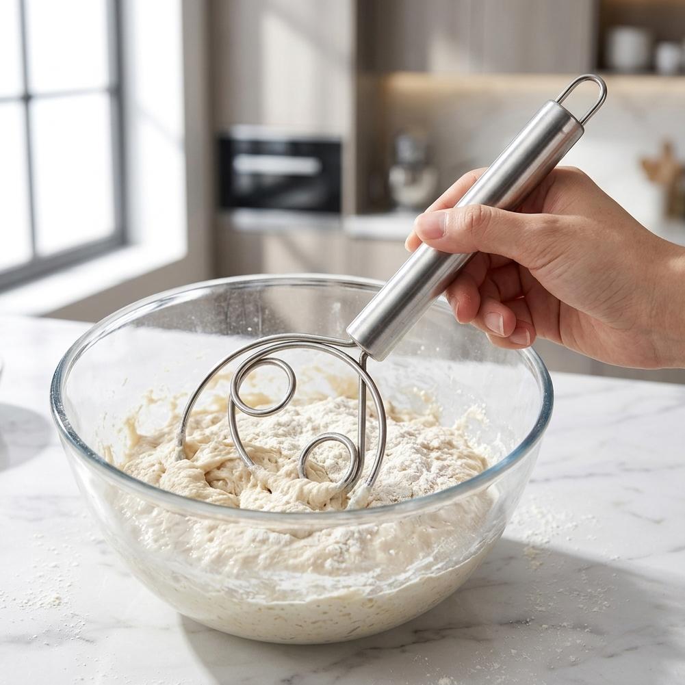 Dough Whisk Bread Mixer Stainl - Kitchen Gadgets And Appliances 评论和价格