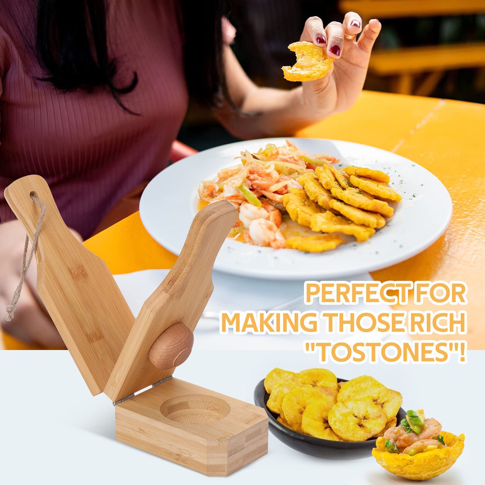 Banana Pancake Maker Hand Pres - Kitchen Hand Gadgets 评论和价格
