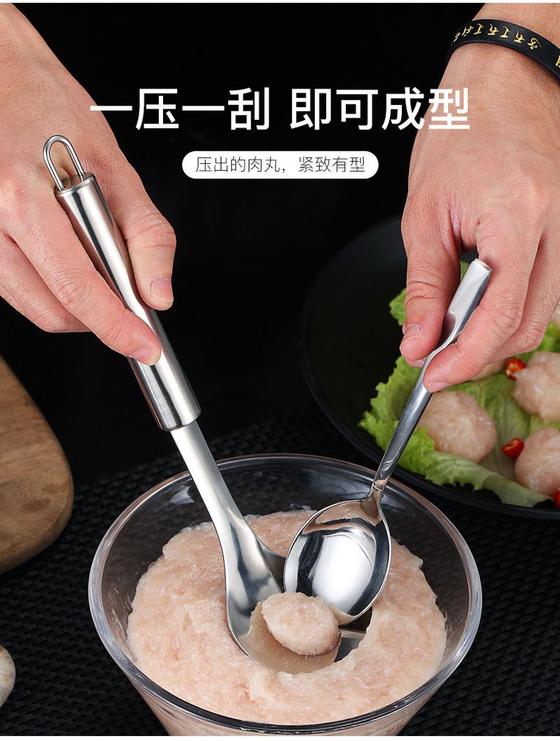 Meatball Maker Spoon Stainless - Kitchen Gadgets And Appliances 评论和价格