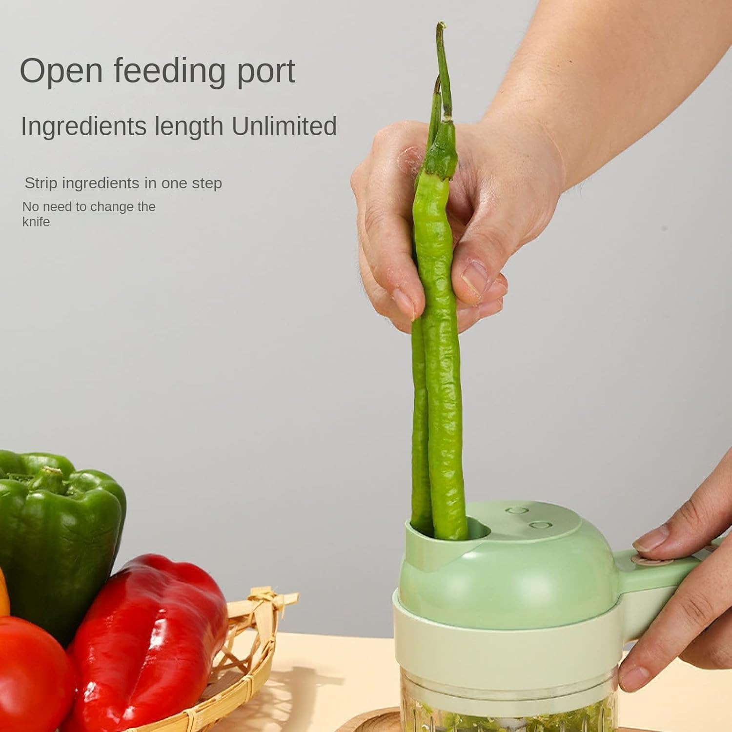 4 in 1 Auto Vegetable Chopper  - Kitchen Gadgets Machine 评论和价格