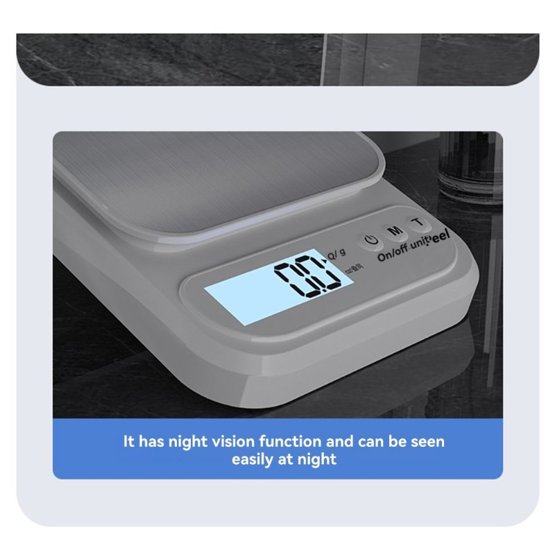 【ESSENTIALS 】Digital For Bakin - Digital Kitchen Scale 评论和价格