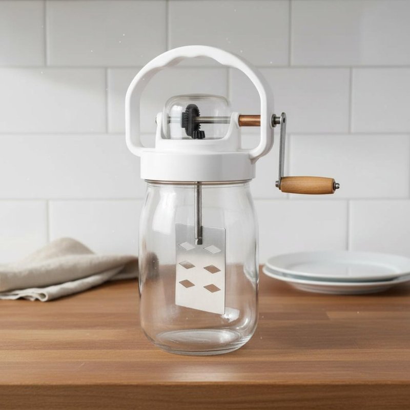 Hand Crank Butter Churner Manu - Kitchen Hand Gadgets 评论和价格