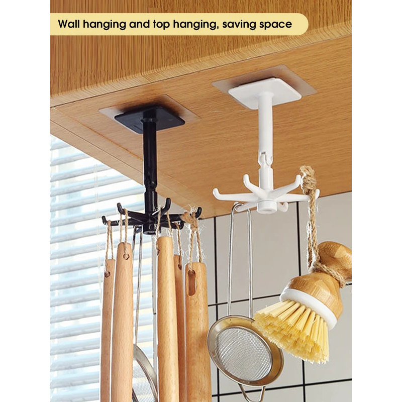 5/10pcs Kitchen Hooks Rotating - Kitchen Gadgets Cabinet 评论和价格