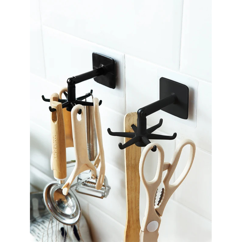 5/10pcs Kitchen Hooks Rotating - Kitchen Gadgets Cabinet 评论和价格