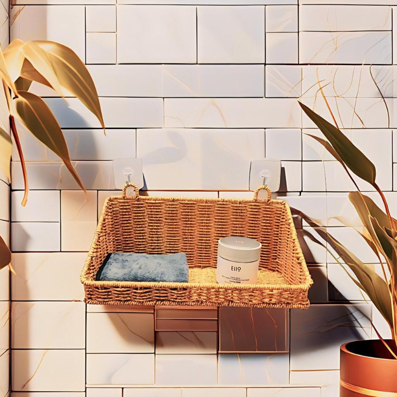 Woven Rattan Hanging Storage B - Kitchen Gadgets In Japan 评论和价格