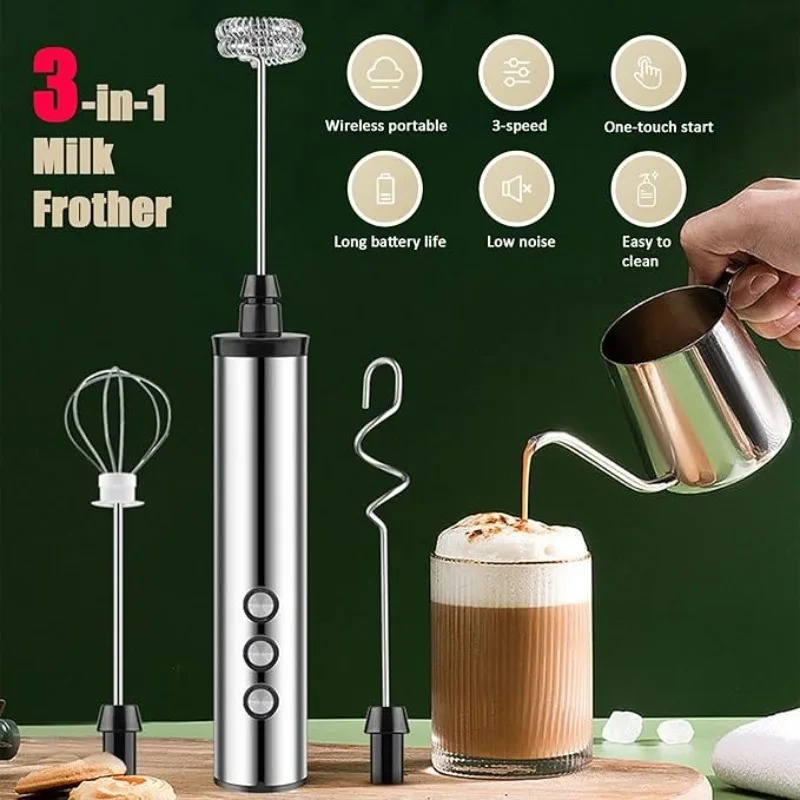 Magpie 3 in 1 Handheld Electri - Milk Frother 评论和价格