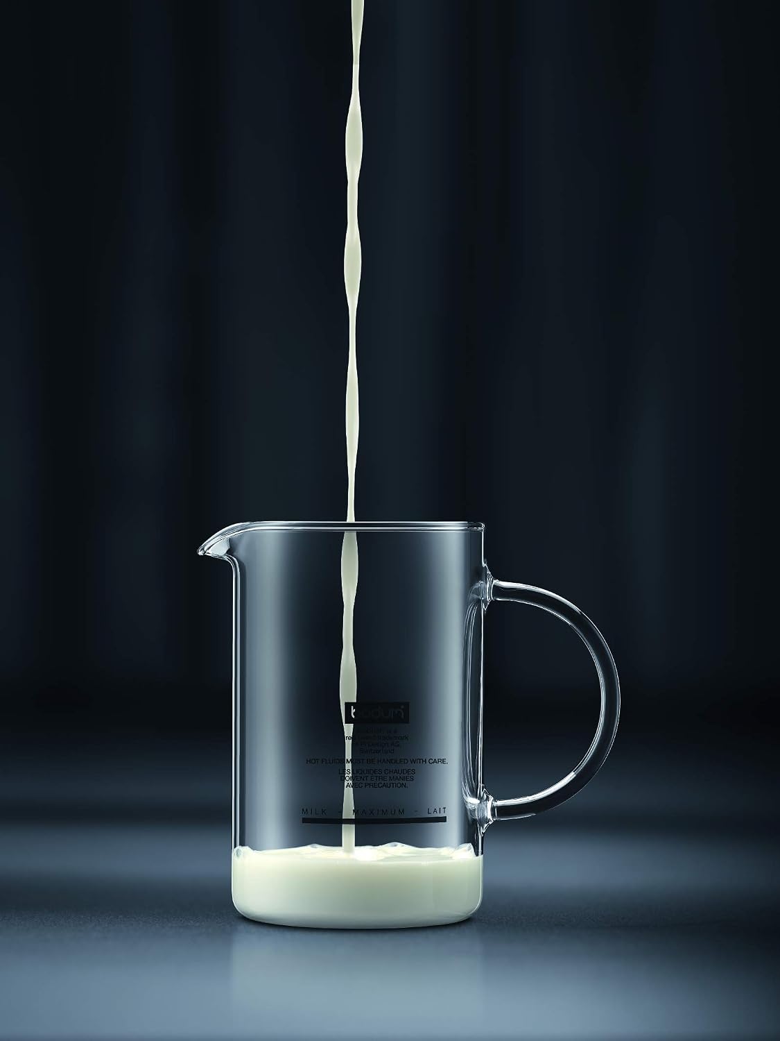 Manual Milk Frother, 8 oz, Bla - Milk Frother 评论和价格