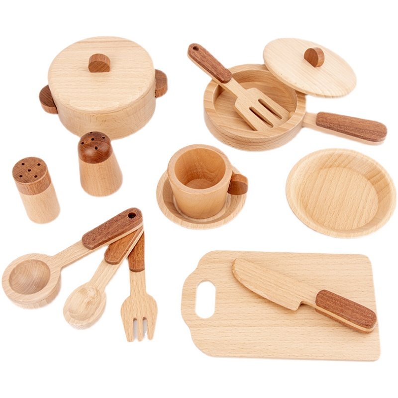 Maoduo Toys Beech Wooden Kids  - Kitchen Gadgets Gift 评论和价格