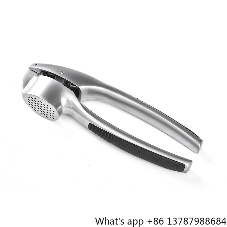 Zinc Alloy Garlic Press, Hand- - Kitchen Hand Gadgets 评论和价格