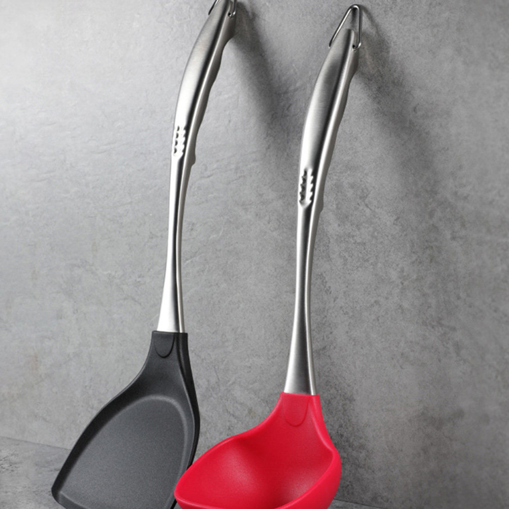 1Pcs Silicone Soup Ladle Heat  - Kitchen Gadgets And Utensils 评论和价格