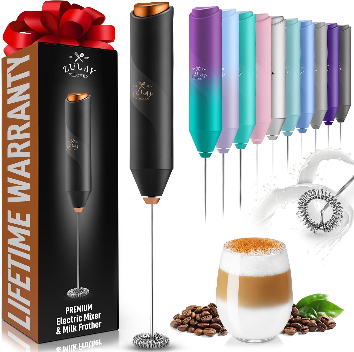 Milk Frother Wand, Handheld St - Milk Frother 评论和价格