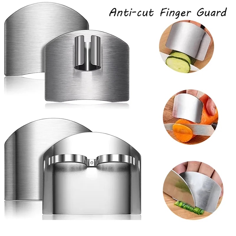 1-6Pcs Stainless Steel Finger  - Kitchen Hand Gadgets 评论和价格
