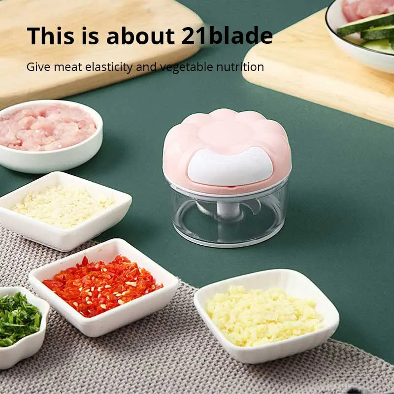 1pc Blue/Pink Manual Garlic Ma - Kitchen Hand Gadgets 评论和价格