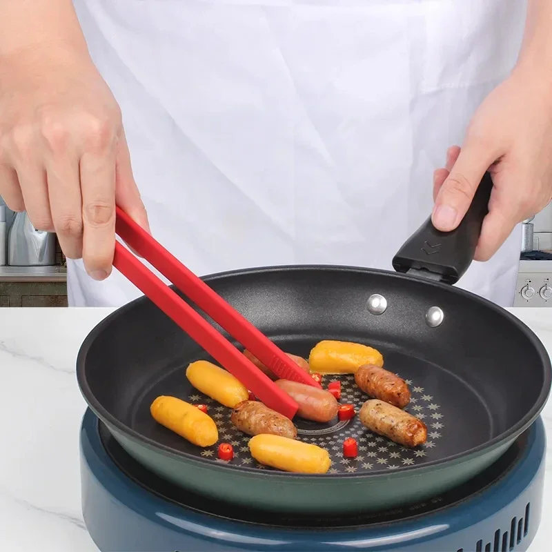 Salad Food Tongs Anti-slip Sil - Kitchen Gadgets For Chefs 评论和价格