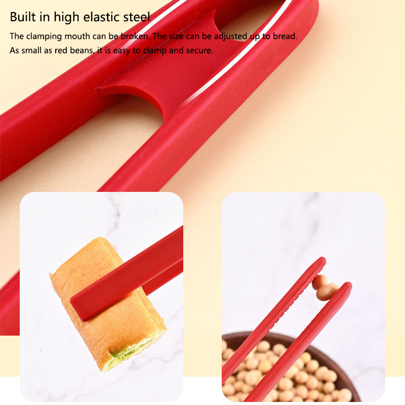 Salad Food Tongs Anti-slip Sil - Kitchen Gadgets For Chefs 评论和价格
