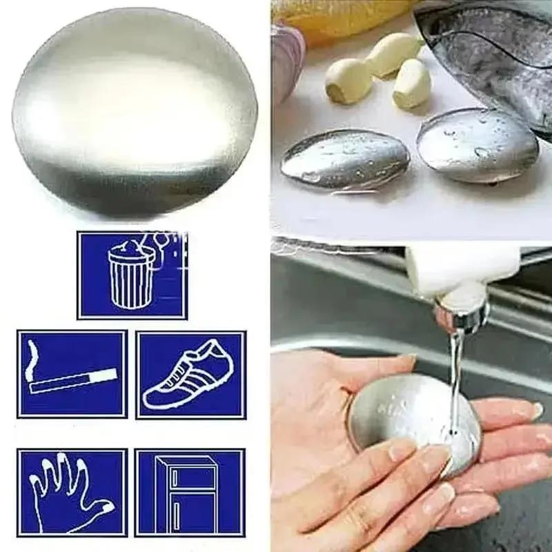 New Soap Stainless Steel Soap  - Kitchen Hand Gadgets 评论和价格