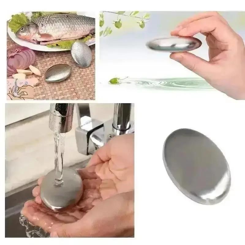 New Soap Stainless Steel Soap  - Kitchen Hand Gadgets 评论和价格