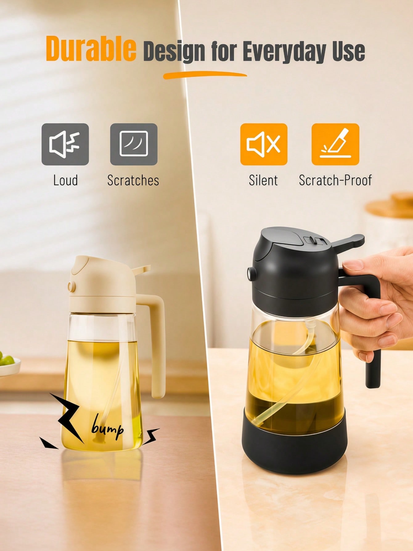 2PCS 2-In-1 Oil Sprayer & Pour - Kitchen Gadgets To Have 评论和价格