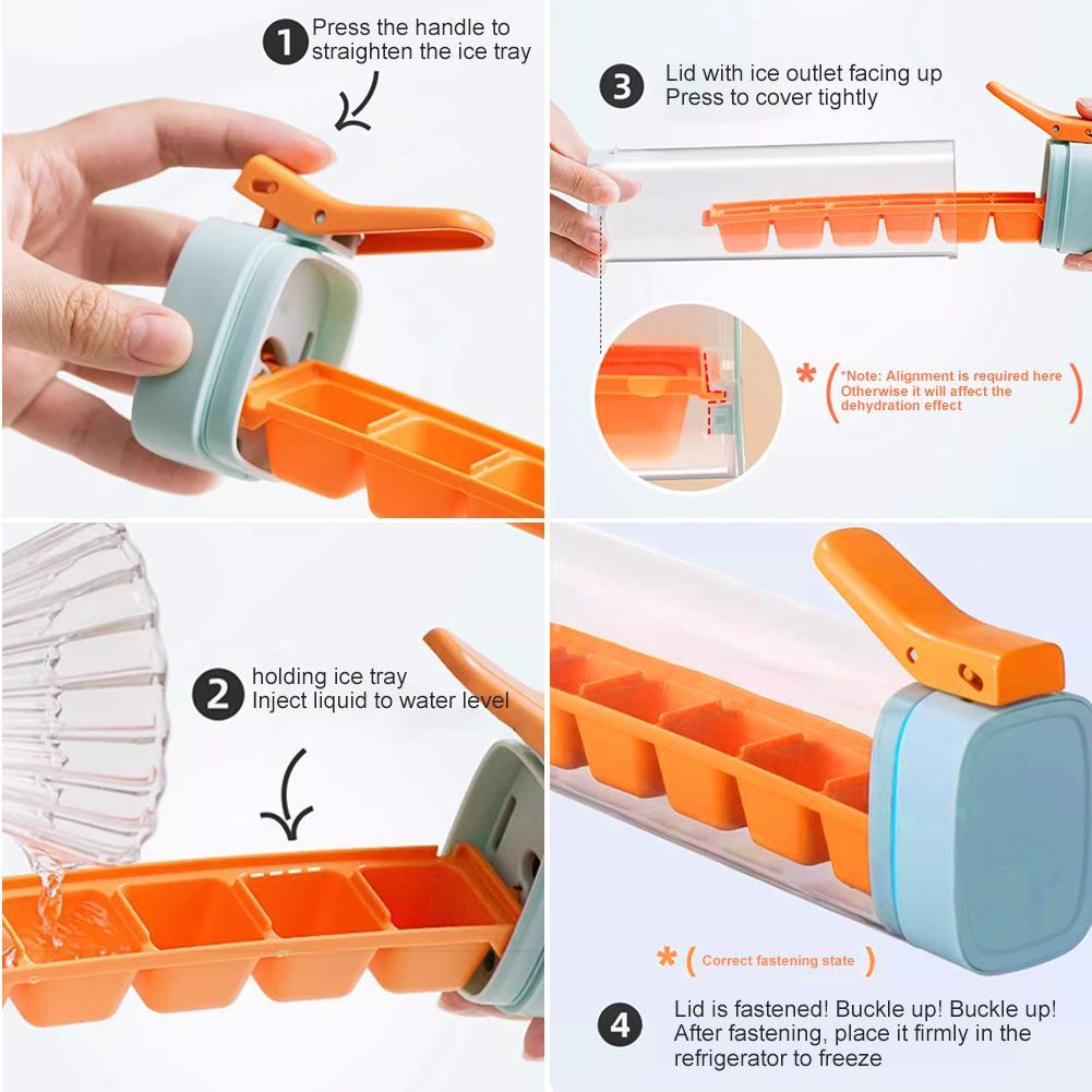 Creative Ice Cube Mold Press T - Kitchen Hand Gadgets 评论和价格