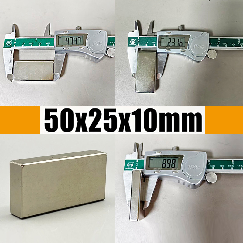 1/2/5/10pcs 50x25x10mm Magnet  - Kitchen Gadgets Under $25 评论和价格